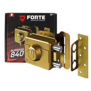 CERRADURA FORTE BLINDADA 840 DORADA
