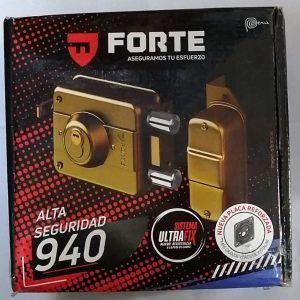 CERRADURA FORTE BLINDADA 940 DORADA